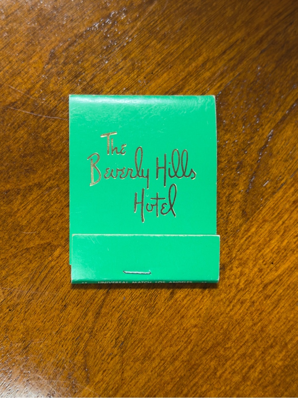 Vintage Matchbook Beverly Hills Hotel & Polo Lounge California Matches Unstruck
